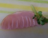 キャラ弁♥ハムでカイワレのお花♡作り方2写真