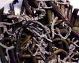 わらびの塩昆布和え作り方1写真