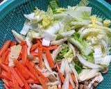 野菜たくさん！簡単☆長崎ちゃんぽん風♫作り方1写真