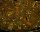 ポパイカレー♪チーズものせれば☆パワー飯作り方4写真