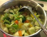 野菜たっぷり☆優しい旨味ミネストローネ☆作り方5写真
