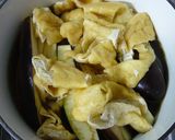 おあげとなすの炊いたん作り方5写真