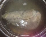大量消費！絹さやと鶏胸肉の胡麻和え作り方4写真