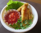 柔らかチキンのミラノ風スティックカツ作り方5写真