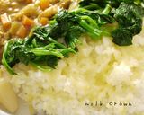 ポパイカレー♪チーズものせれば☆パワー飯作り方9写真