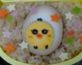 ひよこちゃんお弁当♪味玉☆キャラ弁作り方6写真