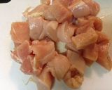 糖質制限レシピ鳥のむね肉のトマト煮込み　作り方1写真