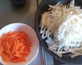 ご飯がすすむぅ～!!大根きんぴら♡作り方1写真