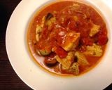 糖質制限レシピ鳥のむね肉のトマト煮込み　作り方5写真