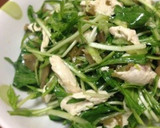 ザーサイとササミの水菜サラダ作り方6写真