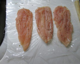 すき焼きのタレで簡単♪ささみのエノキ巻き作り方1写真
