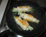 すき焼きのタレで簡単♪ささみのエノキ巻き作り方4写真