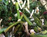 ほうれん草としめじのおひたし*梅おかか*作り方5写真