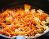人参と豆腐のしりしり作り方5写真
