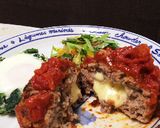 とろ〜り♡チーズinハンバーグ作り方14写真