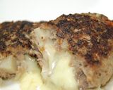 和洋で簡単!たけのこ入りチーズハンバーグ作り方10写真