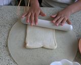 ふんわり食パン de ラップサンド♪作り方1写真