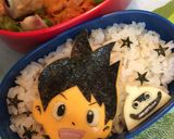 妖怪ウォッチ☆ ロボニャン ☆キャラ弁作り方8写真