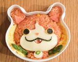 妖怪ウォッチ ジバニャン キャラ弁作り方1写真