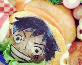 ワンピース ルフィ★キャラ弁作り方5写真