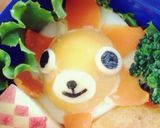 ワンピース ルフィ★キャラ弁作り方6写真