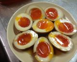 半熟煮卵♪♪作り方4写真