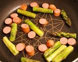 アスパラの塩パスタ作り方2写真