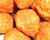 サワークリーム風で♪パプリカ肉だんご作り方10写真