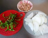 フライパンひとつで✩ツナ玉マヨ醤油パスタ作り方1写真