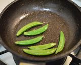 スナップエンドウの鮮やかリゾット作り方3写真
