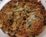 やまいもとうどんのお好み焼き作り方8写真