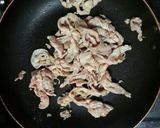 豚肉と新玉と絹さやの中華風炒め♡作り方3写真