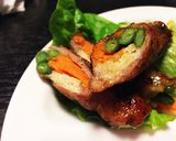 簡単 三色野菜の肉巻き お弁当に作り方10写真