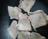 豚テキ 焼きそば付属ソース再利用で作り方2写真