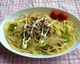 フライパンひとつで☆カルボナーラ作り方15写真