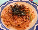 塩辛キムチスパ作り方7写真