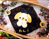 キャラ弁♡チーズでわんちゃん作り方3写真