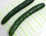 胡瓜わかめカニカマ＊らくちん酢の物作り方1写真
