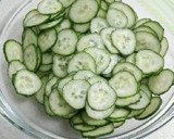 胡瓜わかめカニカマ＊らくちん酢の物作り方2写真