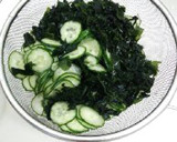 胡瓜わかめカニカマ＊らくちん酢の物作り方5写真