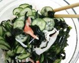 胡瓜わかめカニカマ＊らくちん酢の物作り方8写真