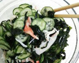 胡瓜わかめカニカマ＊らくちん酢の物作り方8写真