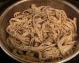 チンゲン菜とカニカマあんかけうどん作り方4写真
