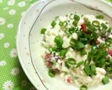 あっという間の☆梅豆腐サラダ♪♪作り方5写真