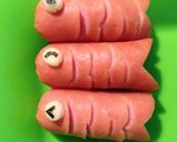 キャラ弁☆くまのがっこう作り方4写真