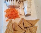 簡単☆旨しっ☆厚揚げきのこあんの中華風作り方1写真