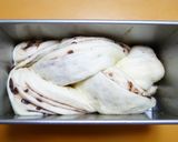 三つ編み生地で作る★あん食パン作り方17写真