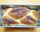 三つ編み生地で作る★あん食パン作り方19写真
