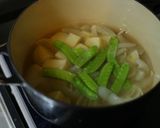 天然だしパックで作る 新玉ねぎの味噌汁作り方4写真