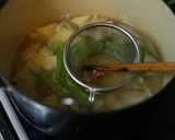 天然だしパックで作る 新玉ねぎの味噌汁作り方5写真
